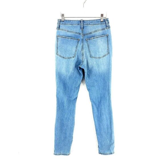 Universal Thread Goods Co. Blue Jeans 6/28R Candiani Denim High Rise Skinny Fact - Picture 4 of 13